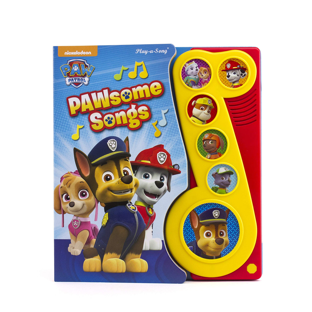 Nickelodeon PAW Patrol Chase, Skye, Marshall, and More! - PAWsome Songs! Music Sound Book - PI Kids