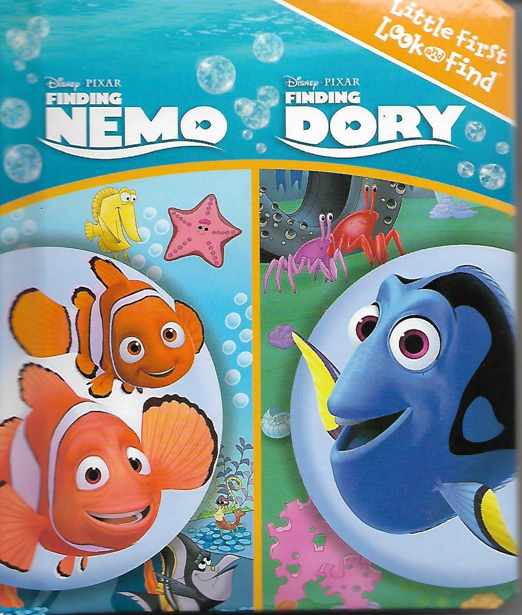 Disney Pixar Finding Nemo Disney Pixar Finding Dory Little First Look and Find