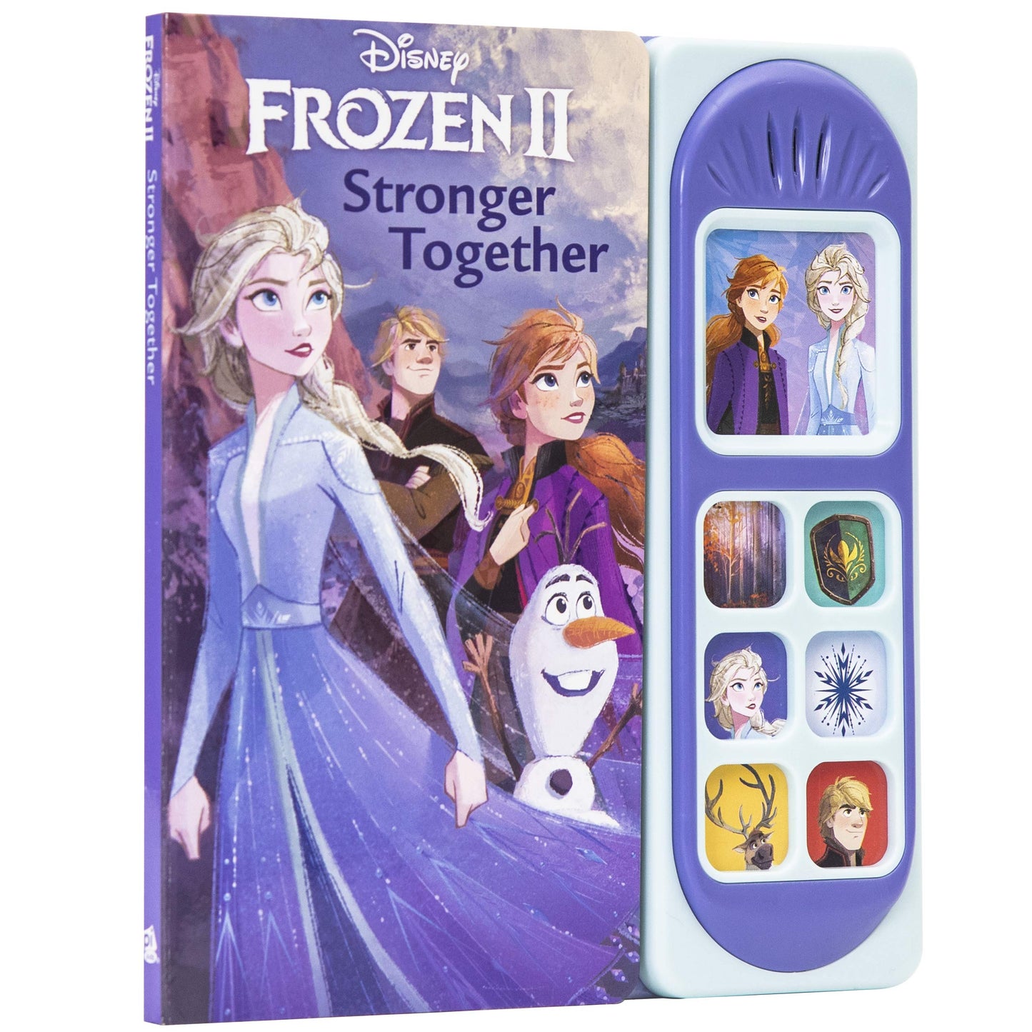 Disney Frozen 2 Elsa, Anna, and Olaf - Stronger Together Little Sound Book PI Kids (Play-A-Sound)