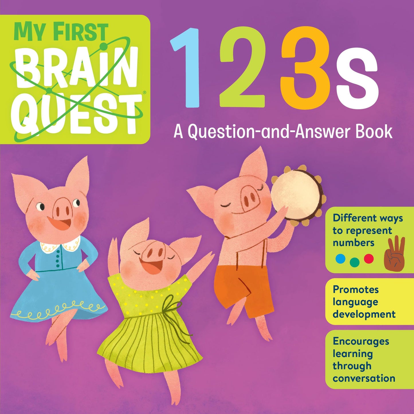 My First Brain Quest 123s: A Question-and-Answer Book (Brain Quest Board Books, 2)