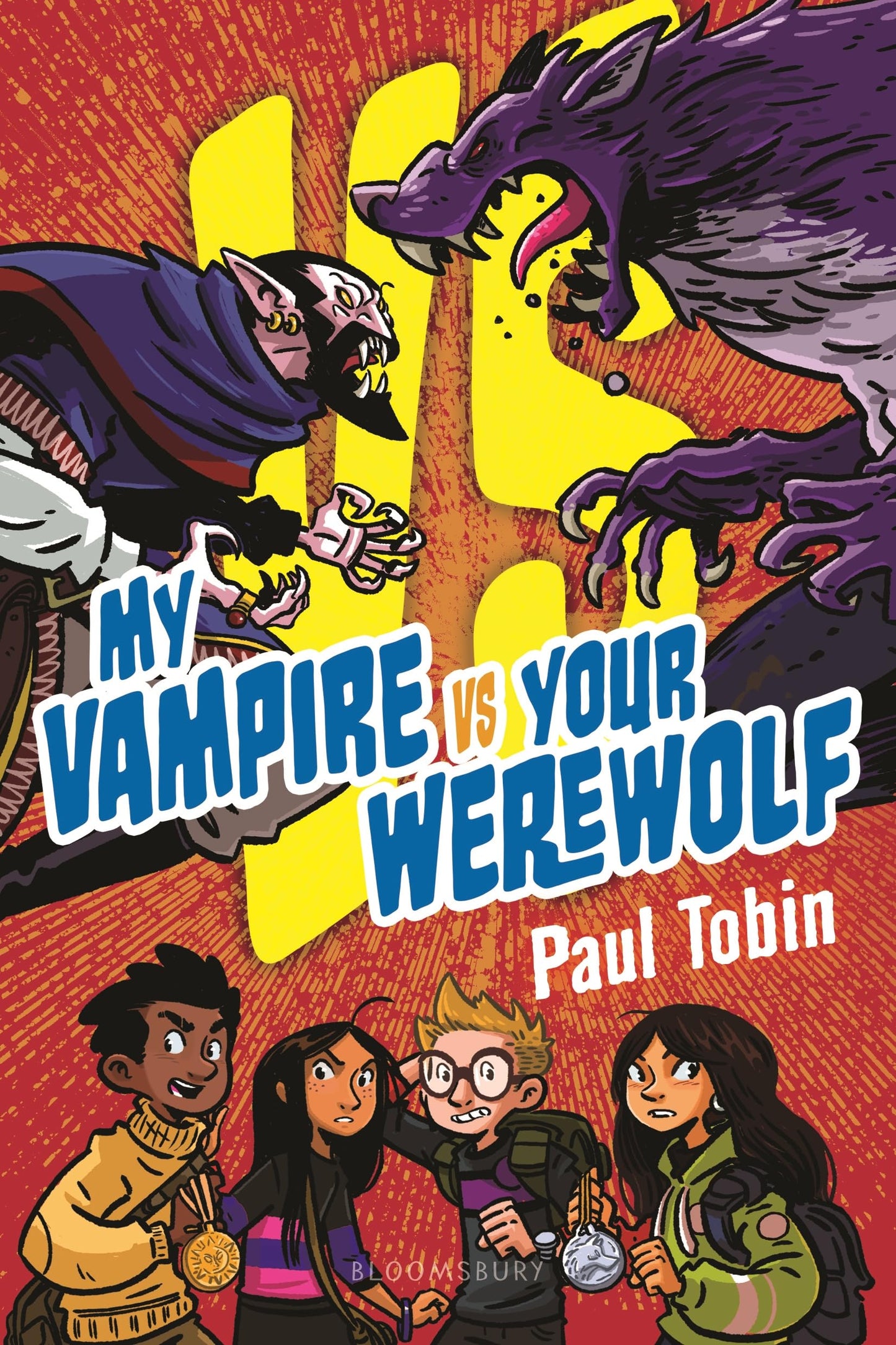 My Vampire vs. Your Werewolf: Perfect quick read for reluctant readers (The Versus Series)