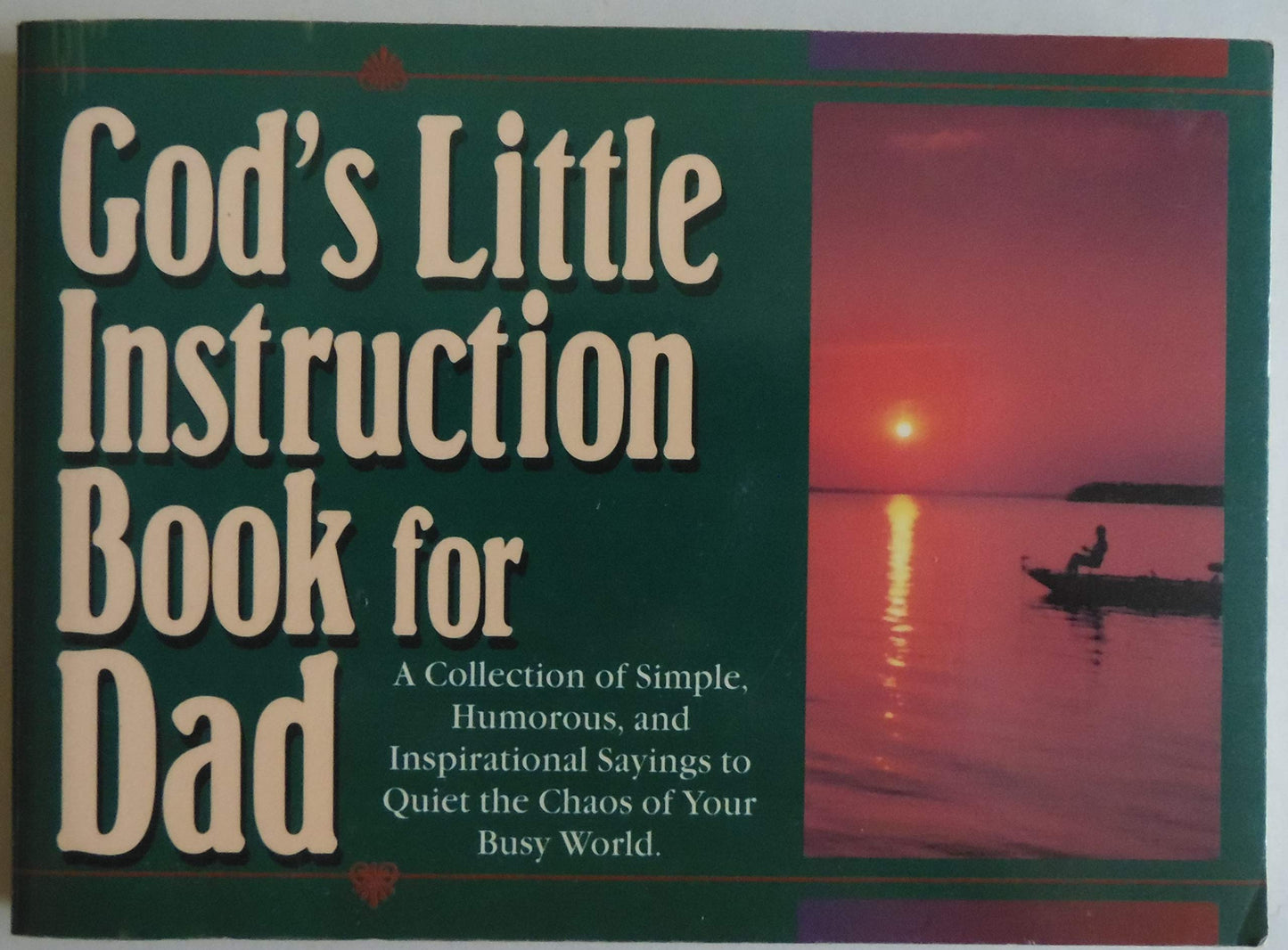 God's Little Instruction Book for Dad