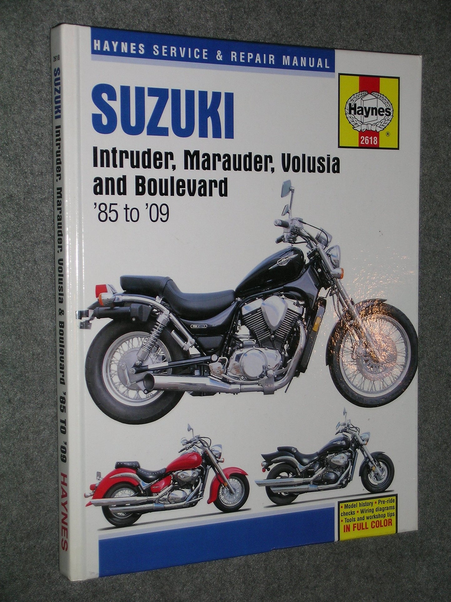 Suzuki Intruder, Marauder, Volusia and Boulevard 85 to 09