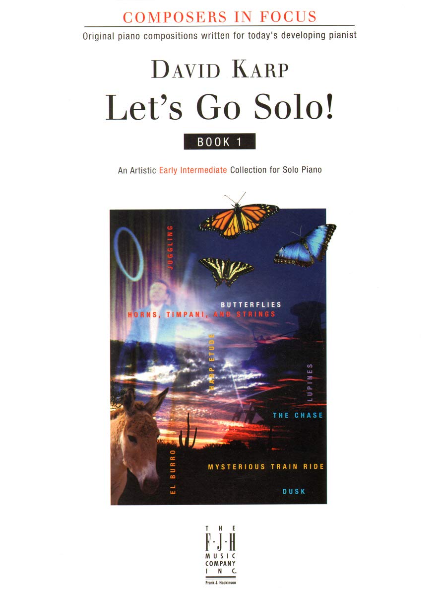 Let's Go Solo!, Book 1 (Composers In Focus, 1)
