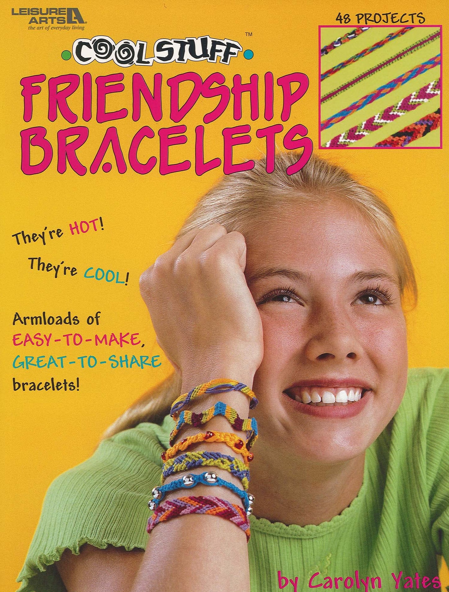 Cool Stuff Friendship Bracelets (Leisure Arts #1871)