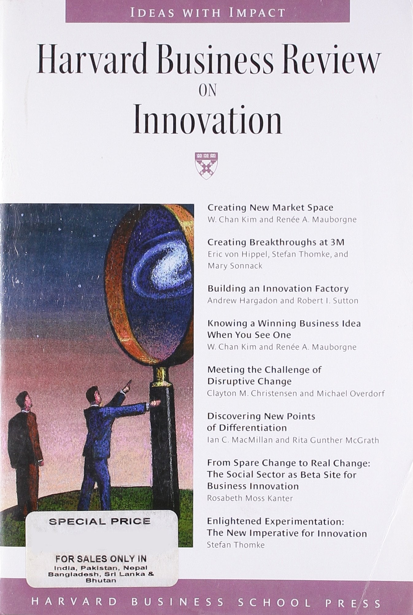 Harvard Business Review on Innovation