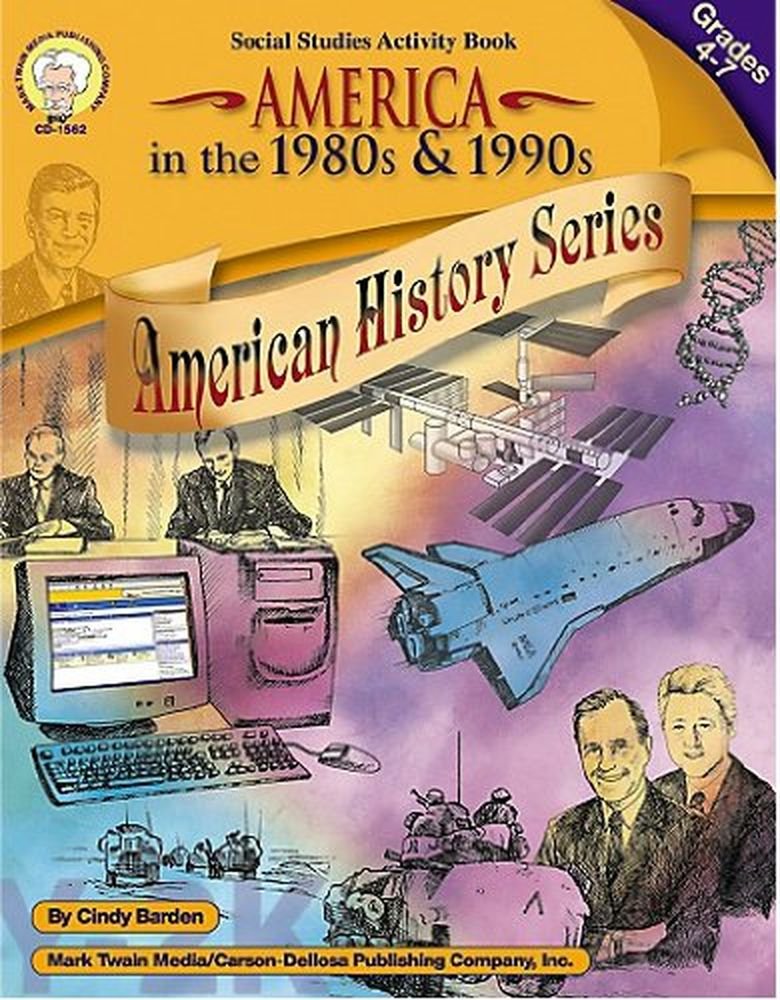 America in the 1960s & 1970s US History Workbook, Grades 4-7 American History Lessons on the Civil Rights Movement, President John F. Kennedy, the ... War (64 pgs) (American History Series)