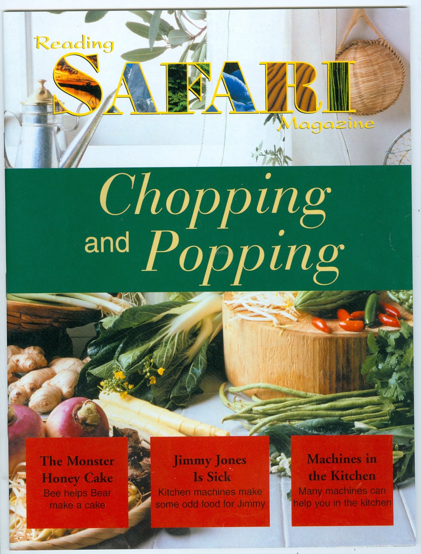 Reading Safari Magazine: Chopping and Popping