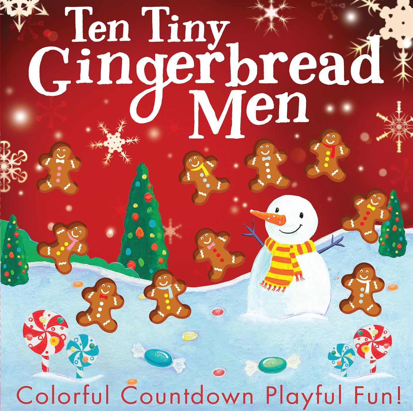 Ten Tiny Gingerbread Men