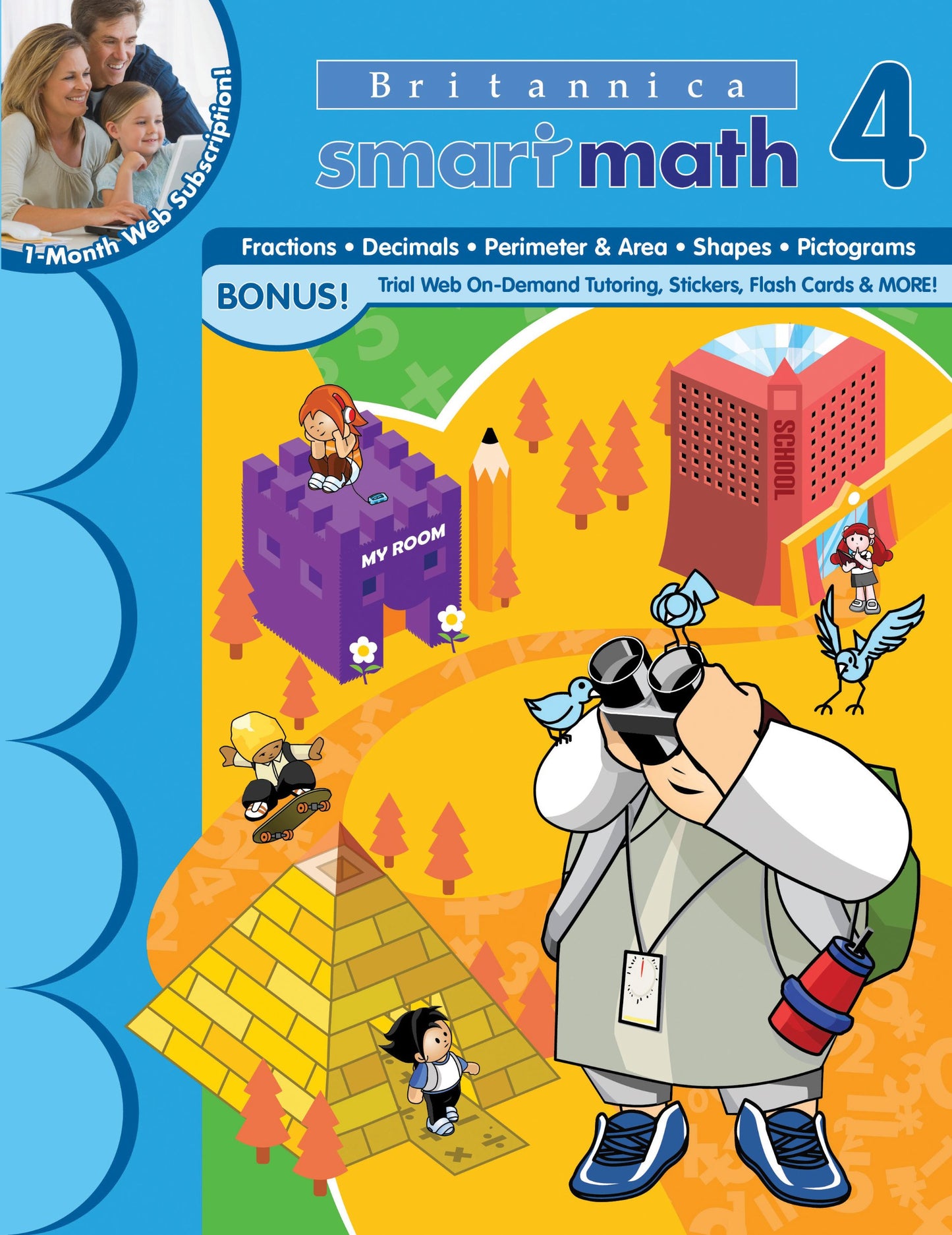 SmartMath Workbooks: Grade 4