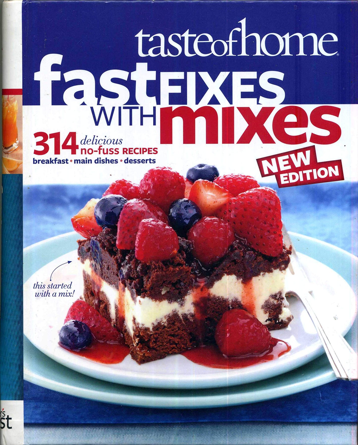 Taste of Home Fast Fixes with Mixes New Edition: 314 Delicious No-Fuss Recipes, Hardcover