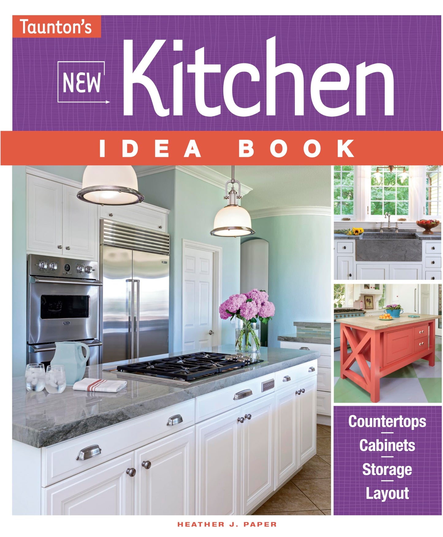 New Kitchen Idea Book: Idea-packed kitchen renovation book with layouts, finishes, and storage tricks. (Taunton's Idea Book Series)