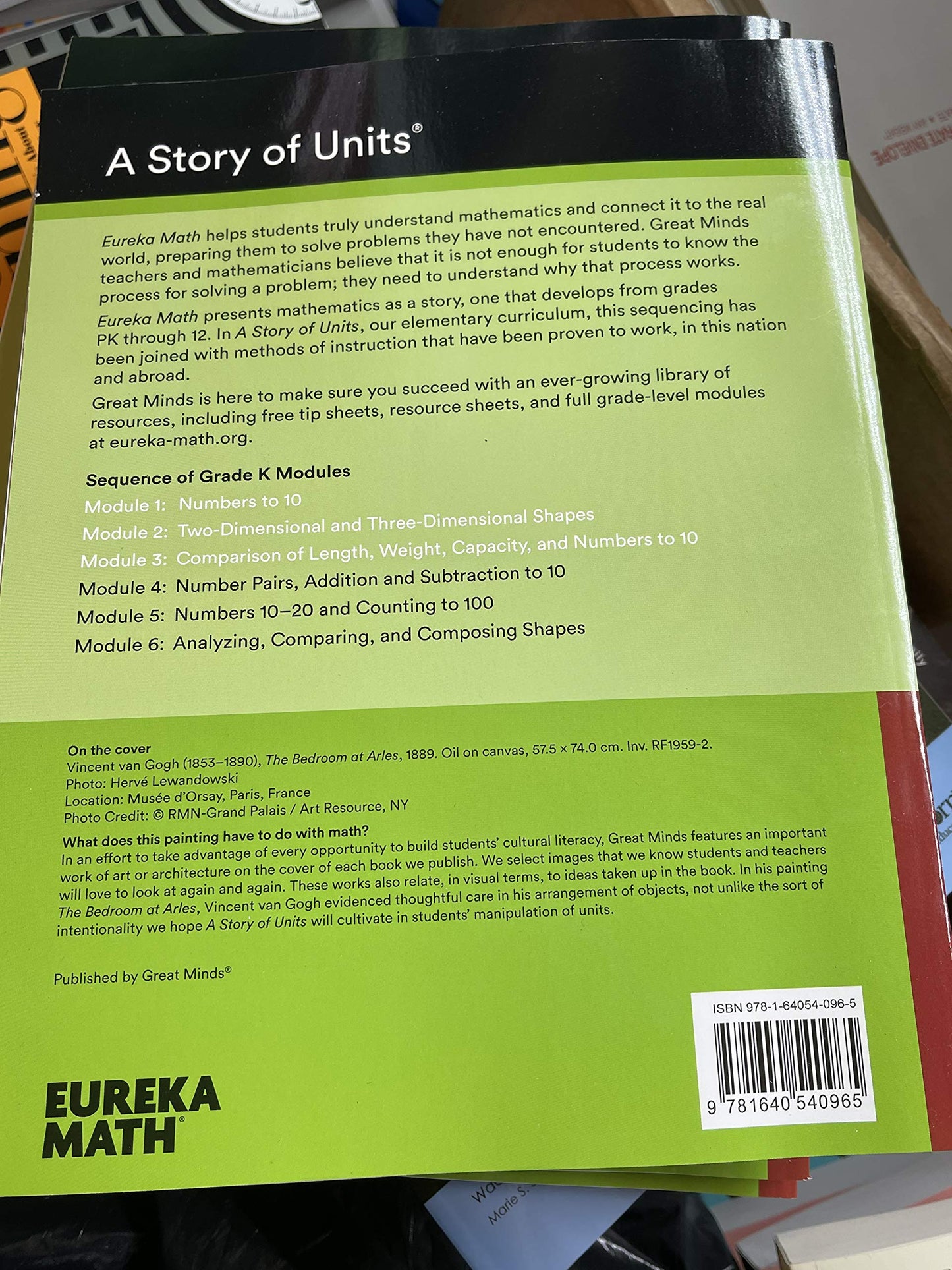 Eureka Math Grade K Modules 1-3