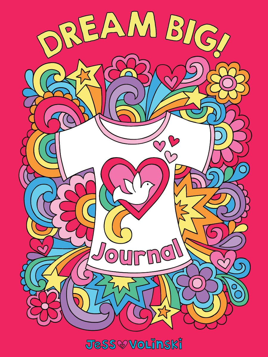 Notebook Doodles Fabulous Fashion Guided Journal (Quiet Fox Designs) Dream Big! Fun & Positive Lined Diary with Inspirational Writing Prompts Designed to Build Confidence & Self-Esteem in Young Girls