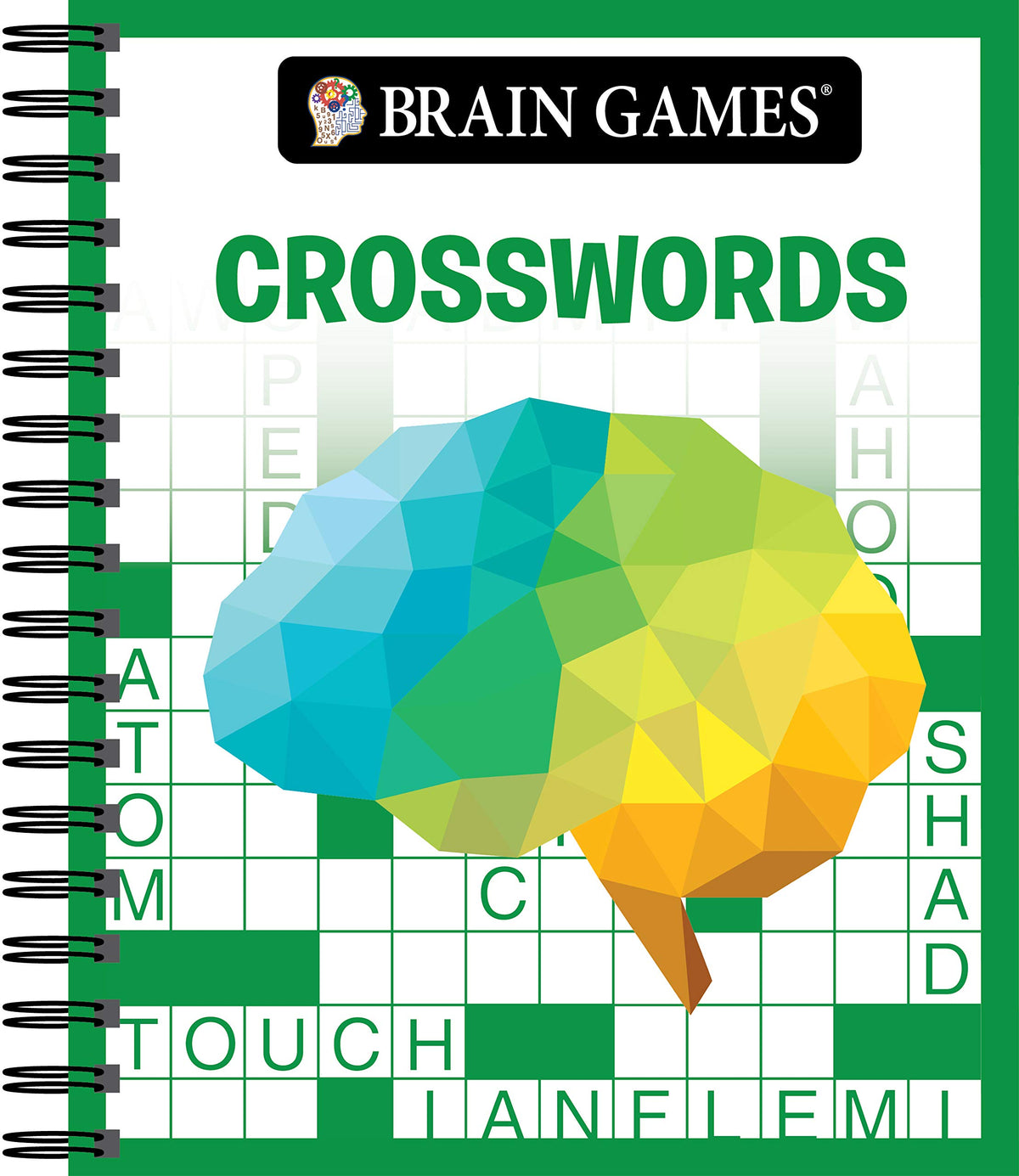 Brain Games - Crosswords (Poly Brain Cover)