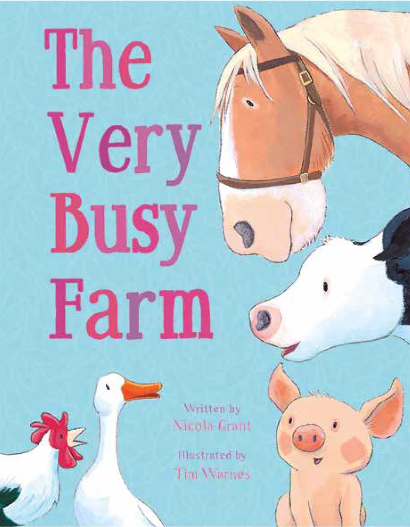 THE VERY BUSY FARM (PADDED BOARD