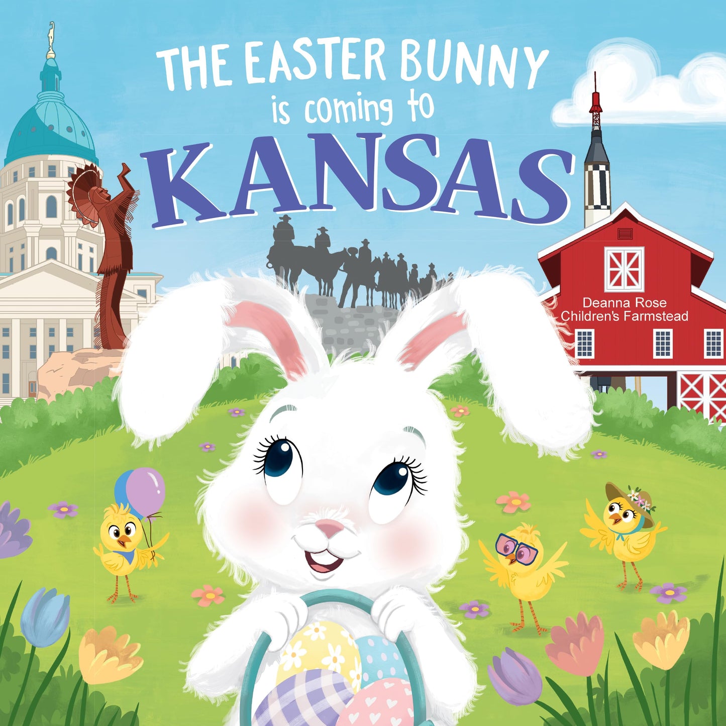 The Easter Bunny Is Coming to Kansas: A Sweet Springtime Adventure for Toddlers and Kids (Easter Basket Stuffers and Gifts)