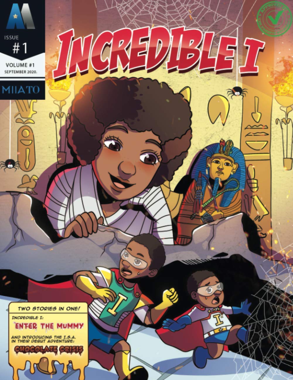 The Incredible I: Enter the Mummy: A Superhero Comic Book for Kids Aged 4-8