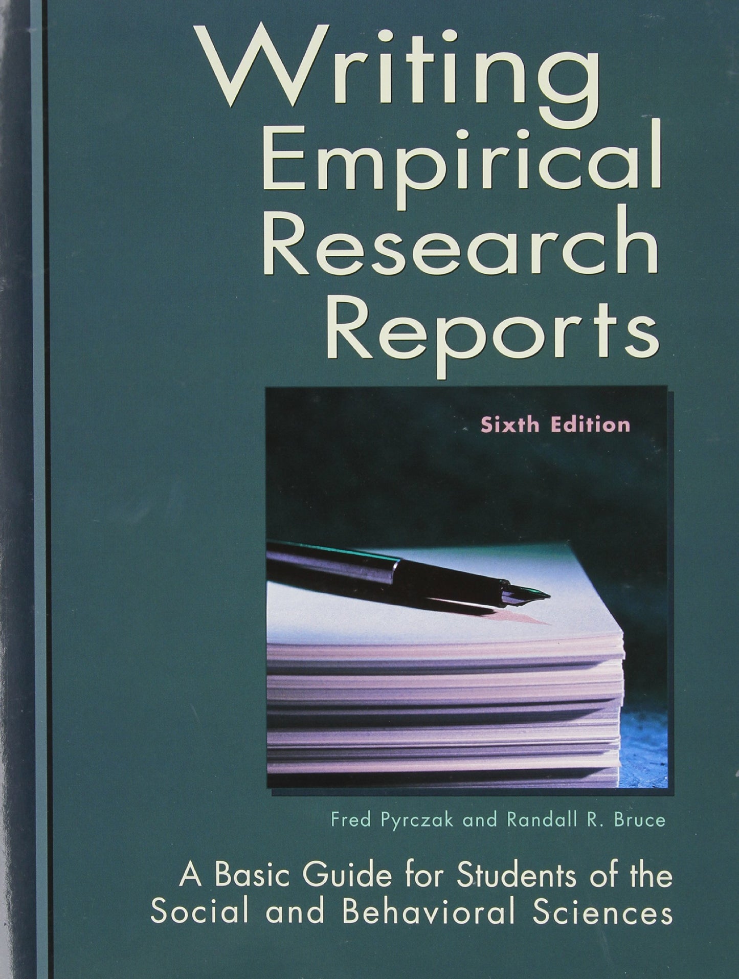 Writing Empirical Research Reports: A Basic Guide for Students of the Social and Behavioral Sciences