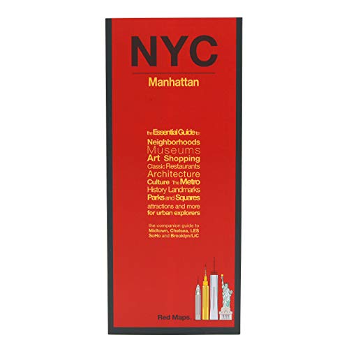 Red Map New York City City Travel Guide