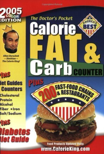 The Doctor's Pocket Calorie, Fat & Carbohydrate Counter
