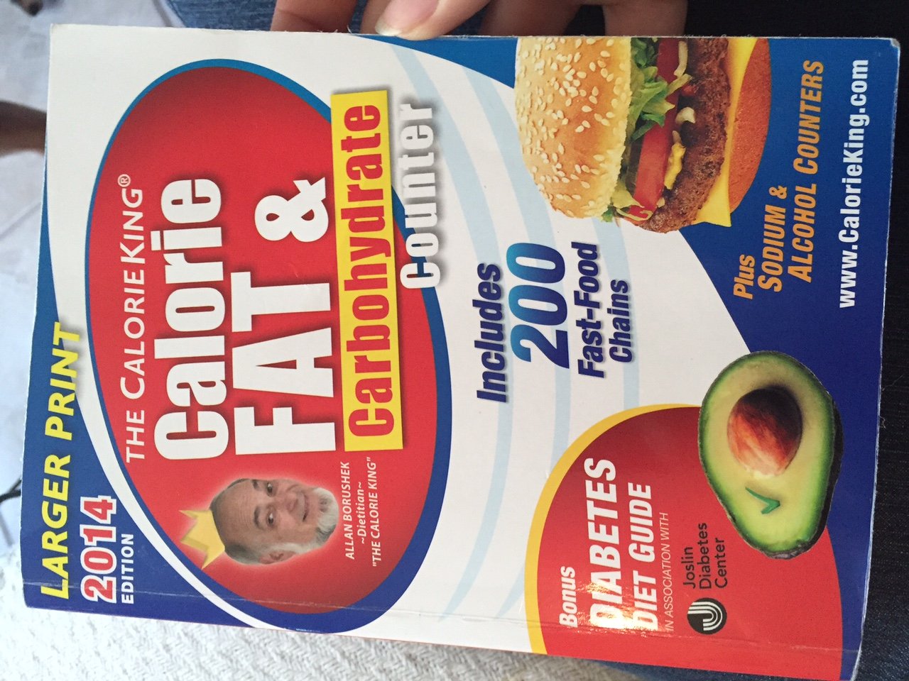 The Calorie King Calorie, Fat & Carbohydrate Counter 2014