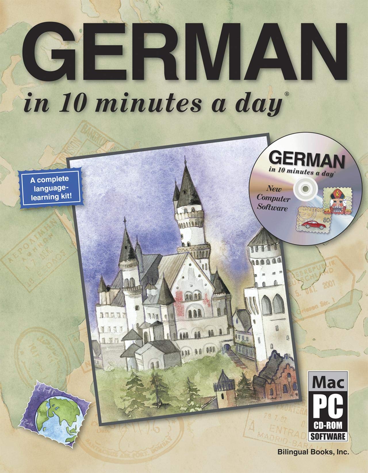 GERMAN in 10 minutes a day® with CD-ROM