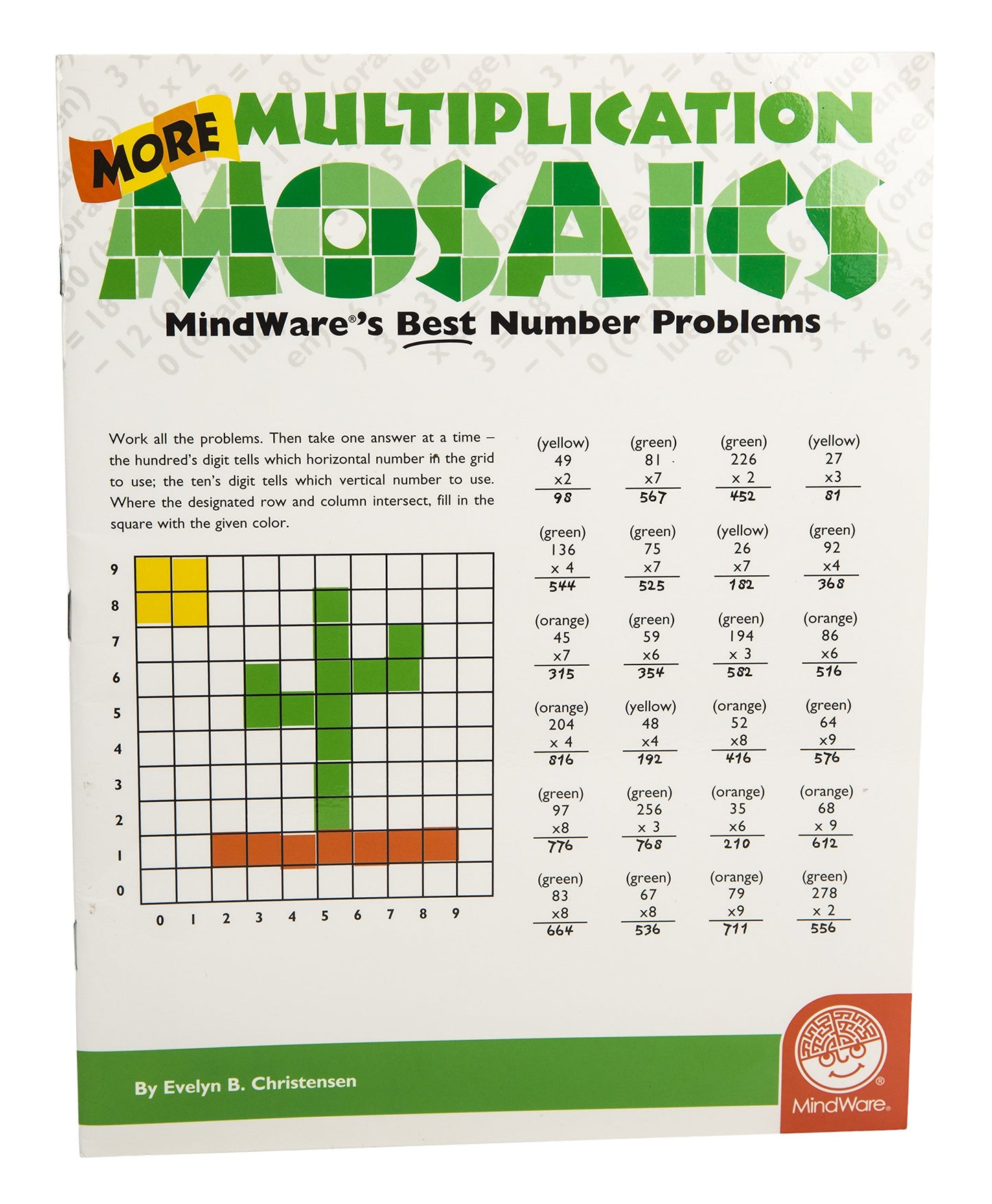 MindWare More Multiplication Mosaics