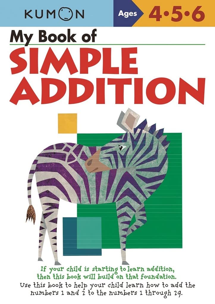 Kumon My Book Of Simple Addition