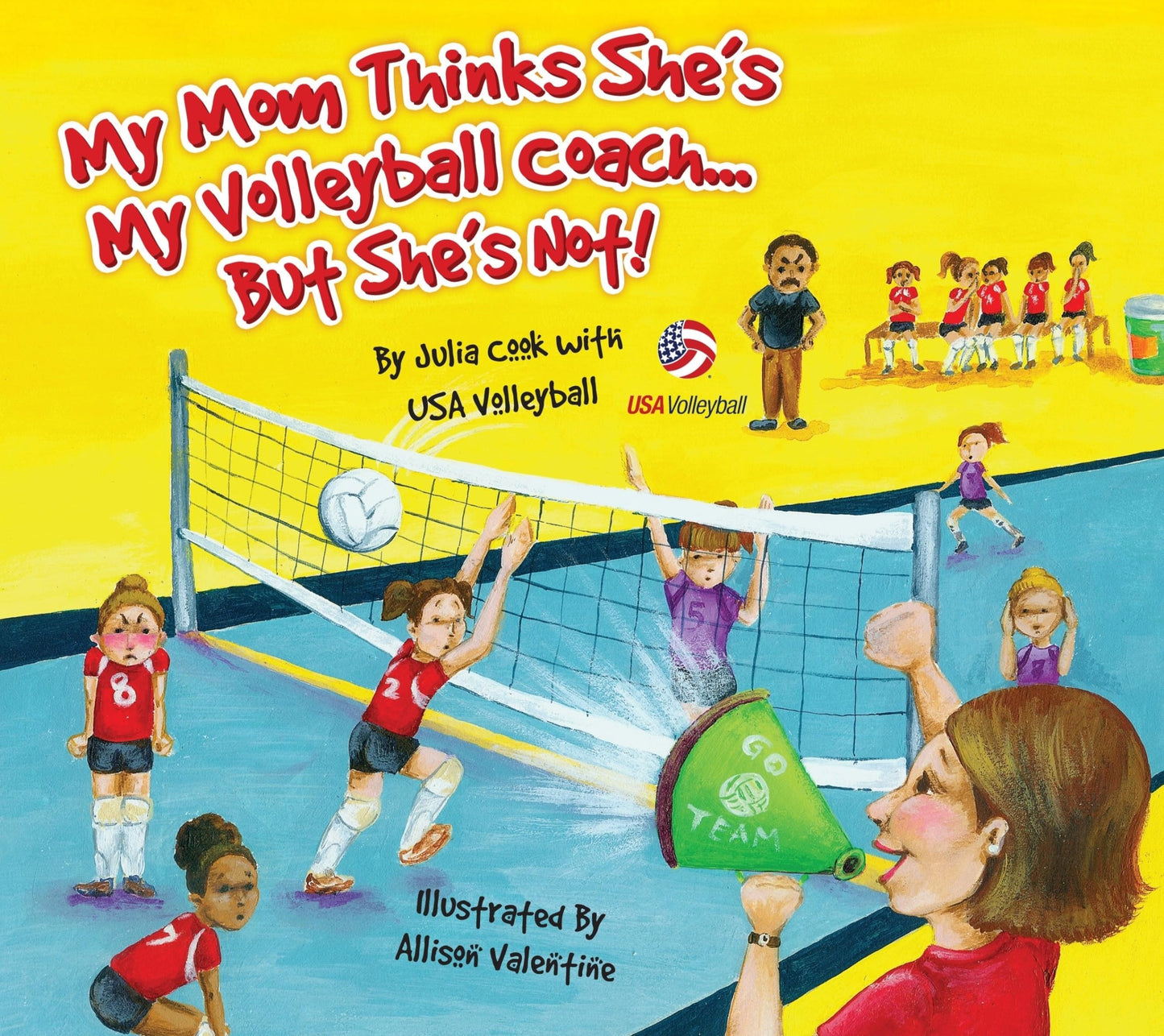 My Mom Thinks She's My Volleyball Coach, But She's Not