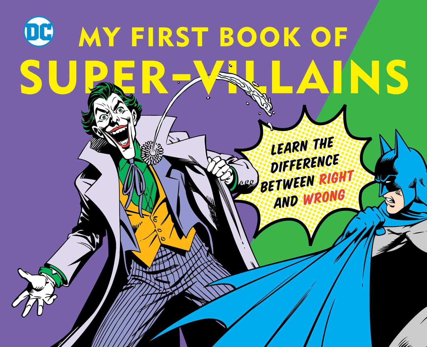 DC Super Heroes: My First Book of Super-Villains: Learn the Difference Between Right and Wrong! (9)
