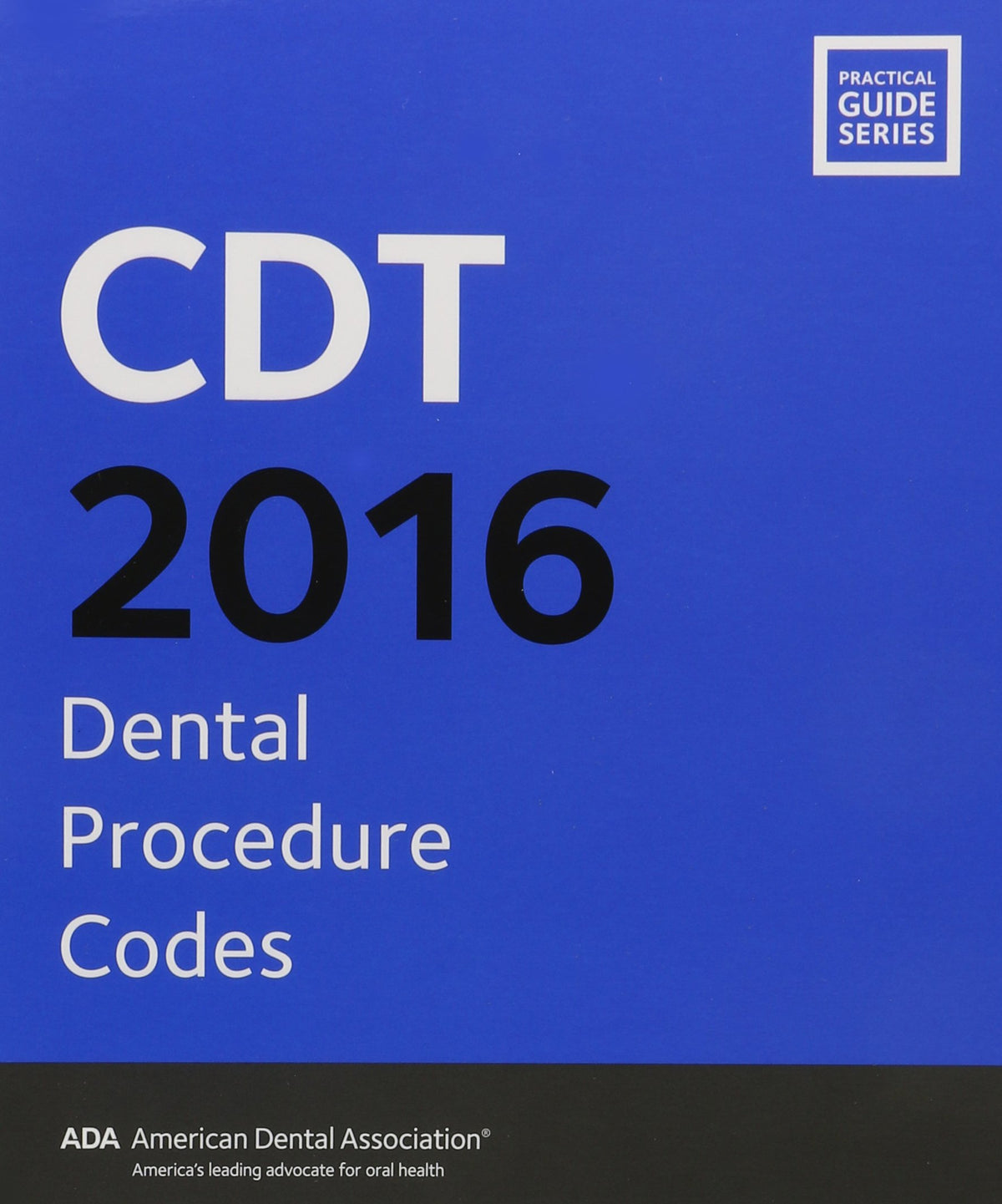 CDT 2016: Dental Procedures Codes