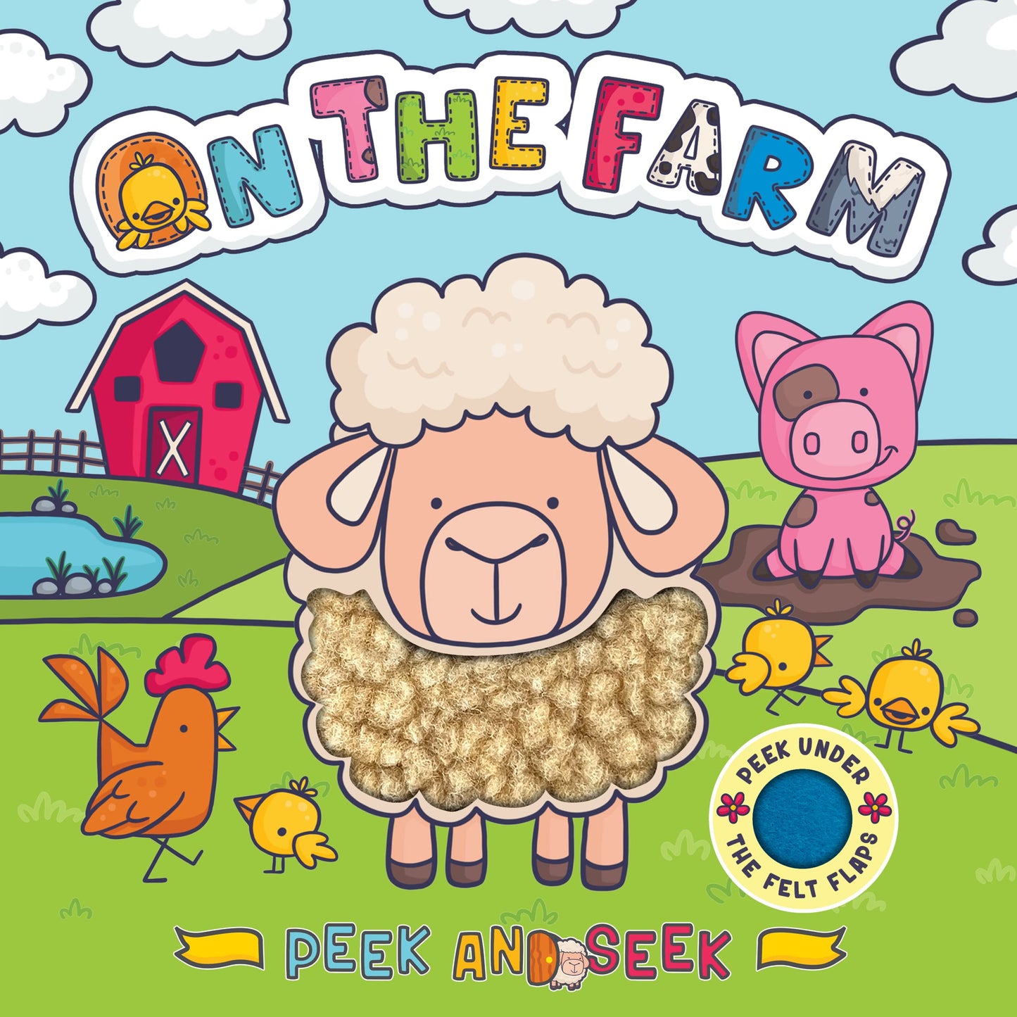 Little Hippo Books Peek and Seek On the Farm Children's Books Ages 1-3 | Touch and Feel Books for Toddlers 1-3 & Baby Books | Best Kid's Books and ... Sensory Board Books for Baby & Toddler Time)