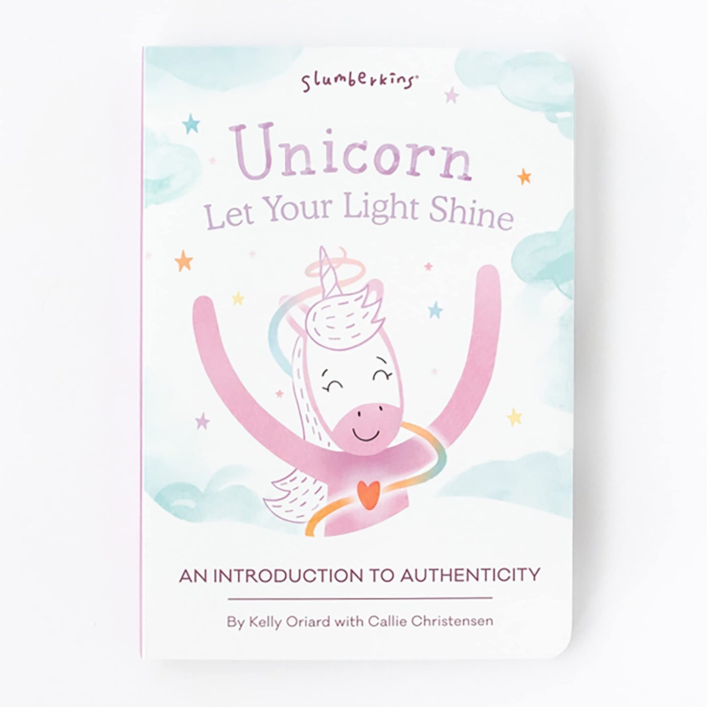 Slumberkins Unicorn, Let Your Light Shine: An Introduction to Authenticity | Promotes Authenticity | Social Emotional Tools for Ages 0+