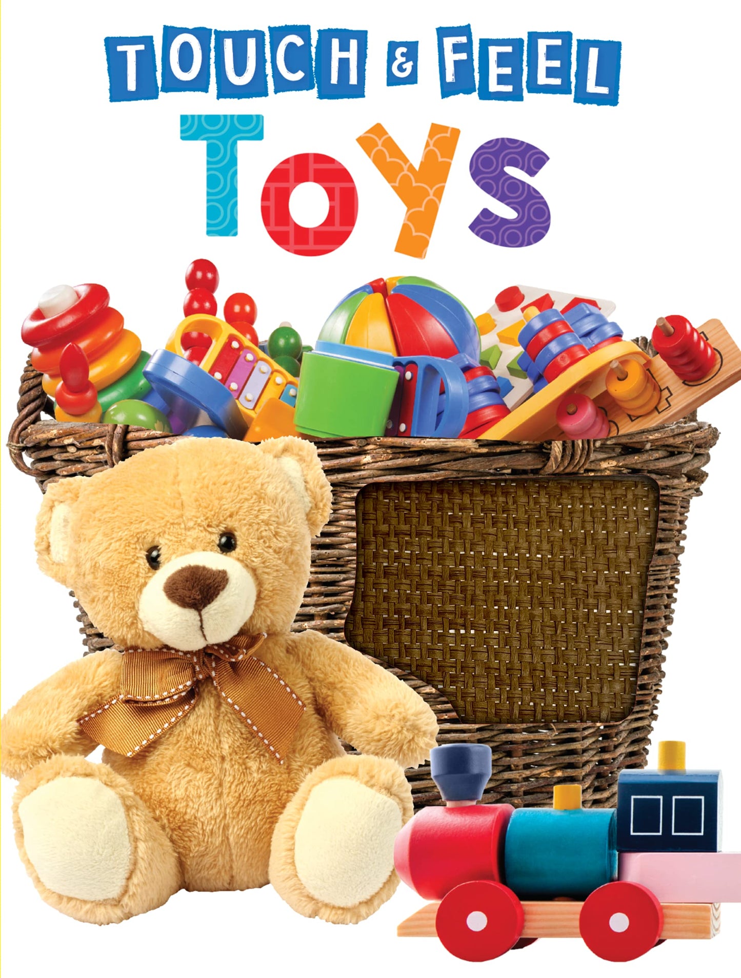 Toys - Children's Touch and Feel Board Book - Sensory Board Book