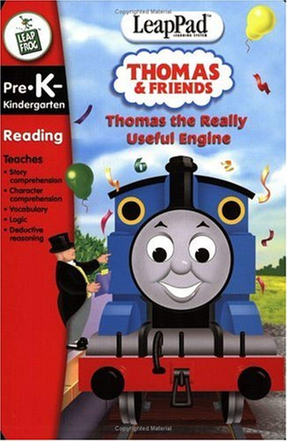 LeapFrog LeapPad Educational Game: Thomas the Really Useful Engine. BOOK and CARTRIDGE that are only for the Original Leappad learning system, not compatible with the Leappad Explorer Tablet.