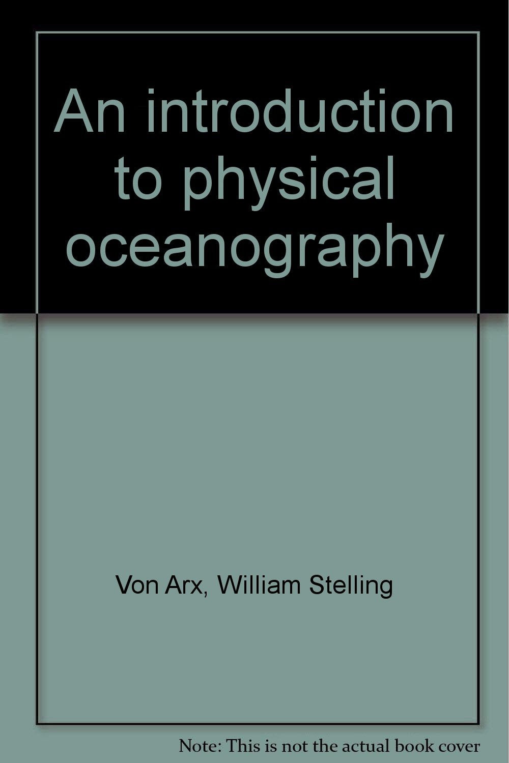 An Introduction To Physical Oceanography.