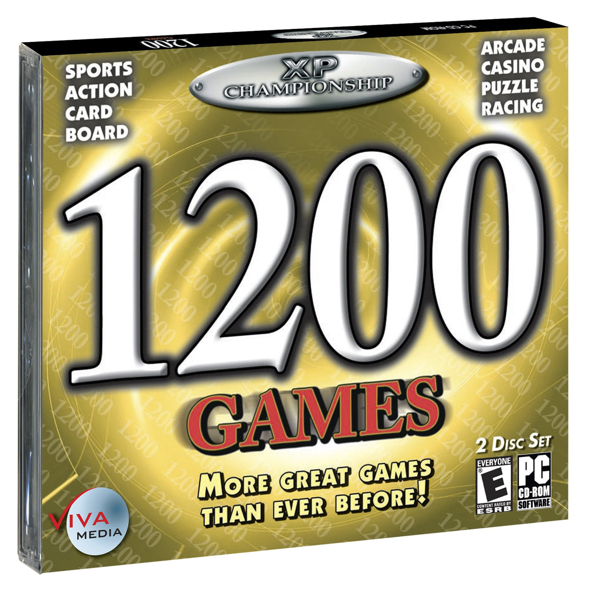 1200 Games (Jewel Case)