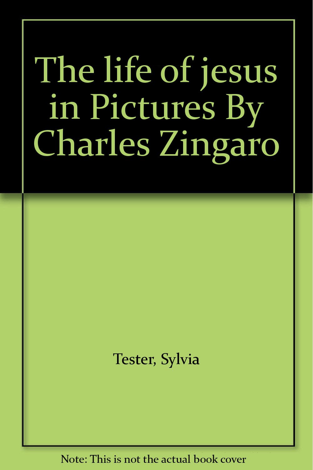 The life of jesus in Pictures By Charles Zingaro