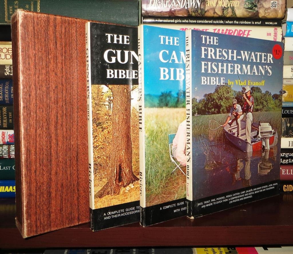 Bill Riviere The Bible Box Set of 3: The Camper's/ Gunner's / Fresh-Water Fisherman's Bible