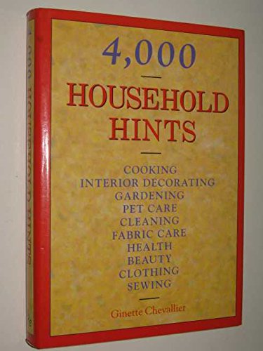 4,000 Household Hints