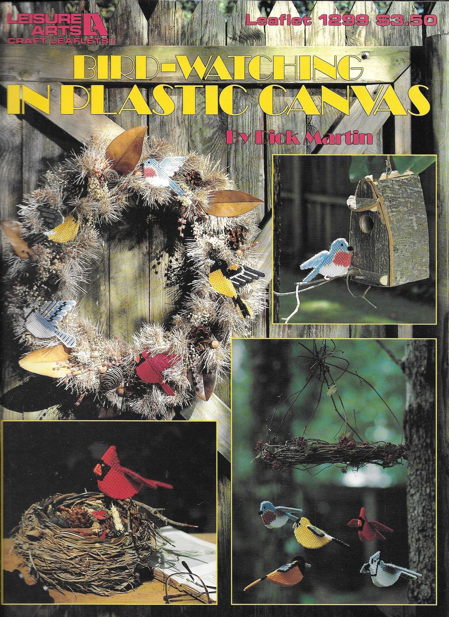 BIRD-WATCHING IN PLASTIC CANVAS (Leaflet #1299) Leisure Arts