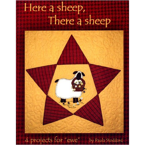 Here a Sheep, There a Sheep, 4 Project Quilt Book