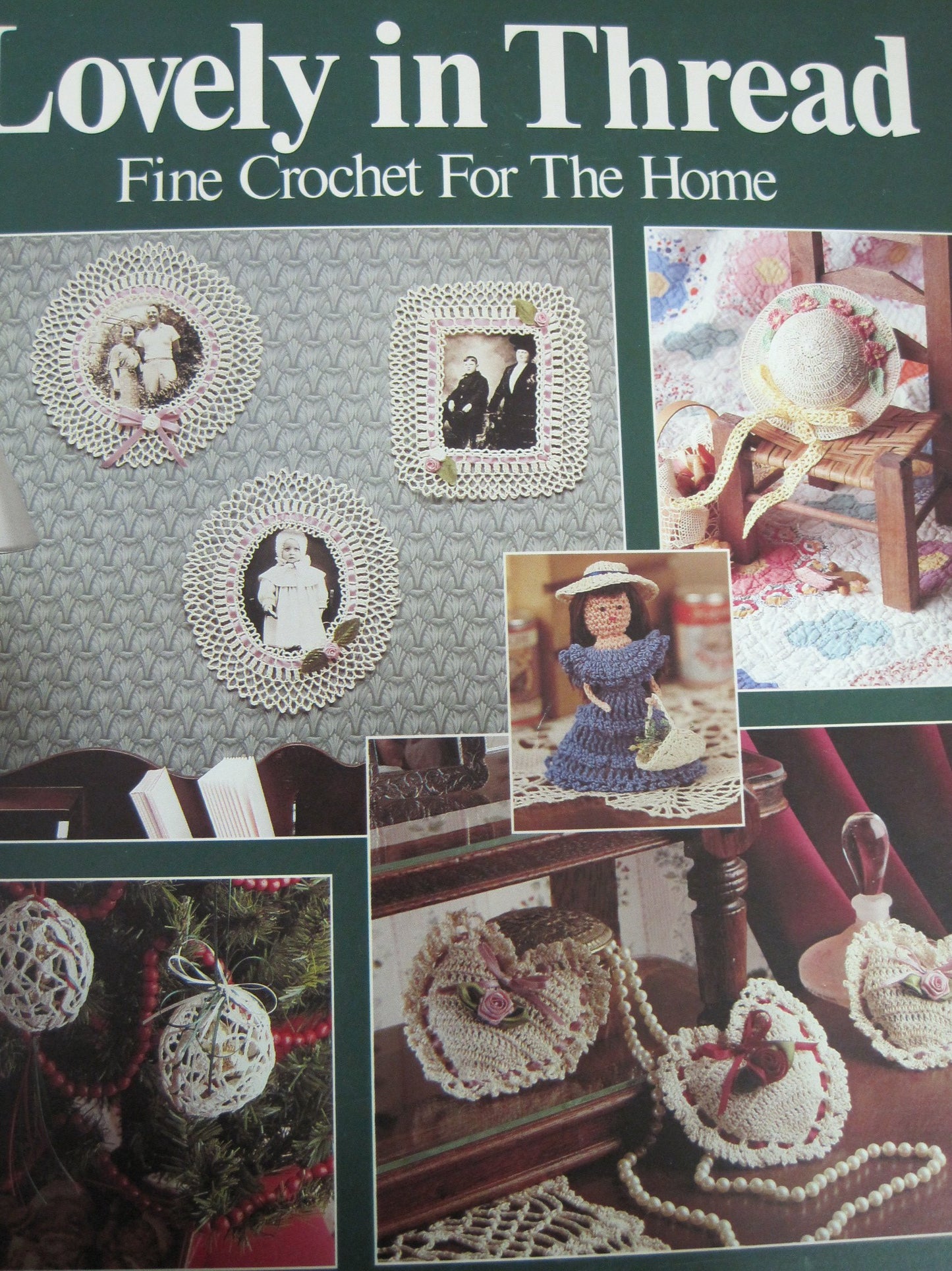Lovely in Thread Fine Crochet for the Home Leaflet #871 (16 Designs to crochet using Bedspread Weight Cotton)