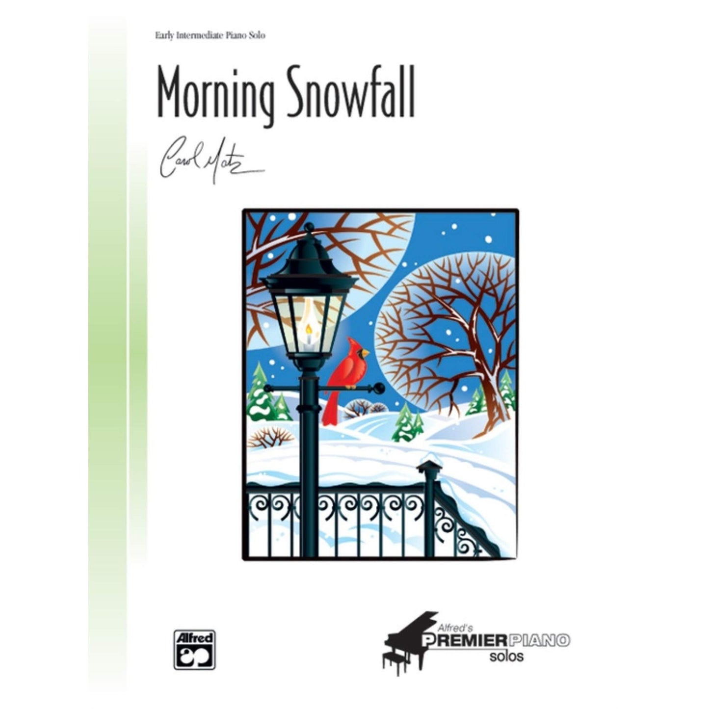 Morning Snowfall - Sheet Music - (By Carol Matz, Piano Solo - Early Intermediate)