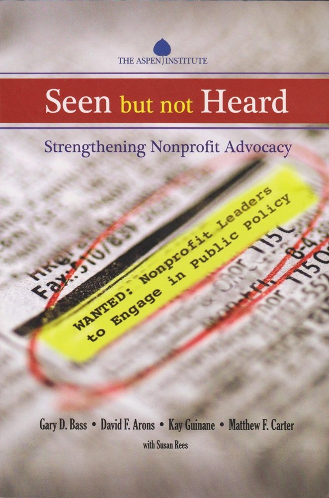 Seen but not Heard: Strengthening Nonprofit Advocacy