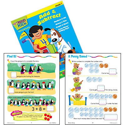 Grade 1 Add & Subtract Skillbook