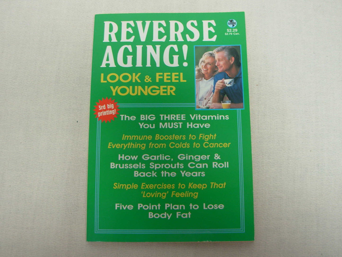 REVERSE AGING! LOOK & FEEL YOUNGER. 3RD BIG PRINTING.