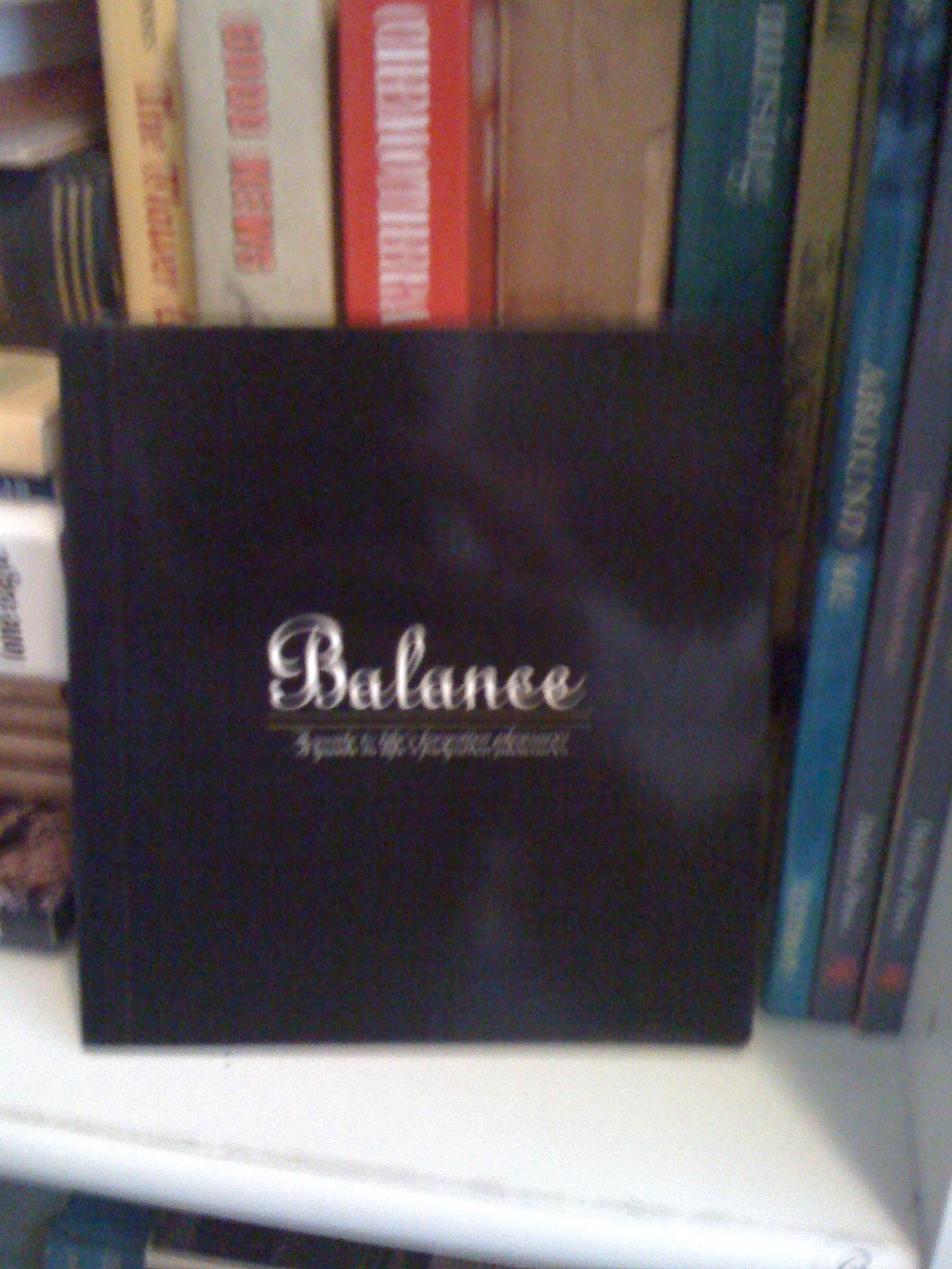 Balance : A Guide to Life's Forgotten Pleasures