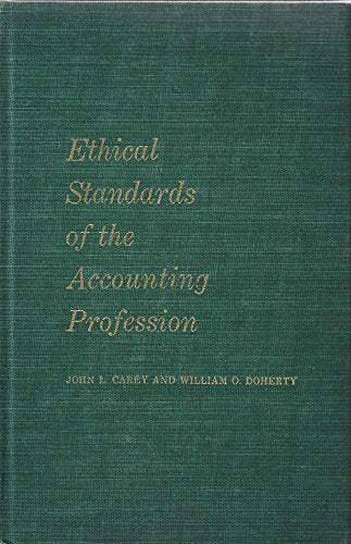 Ethical Standards of the Accounting Profession